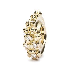 Gold Bougainvillea with diamonds