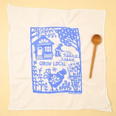 Flour Sack Towel Grow Local