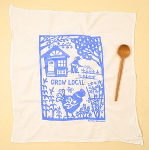 Flour Sack Towel Grow Local