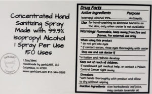 Hand Sanitizer purse spray