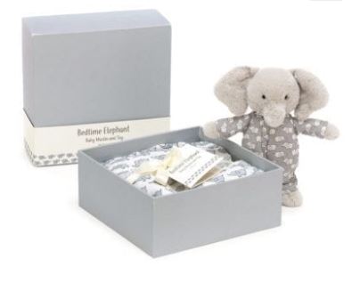 Jellycat Bedtime Elephant Gift Set