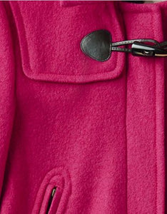 WOOLSDALE Double Faced Duffel Coat Lined By Joules