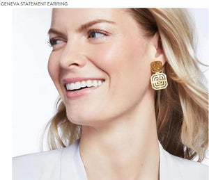 Julie Vos Geneva Statement Earrings