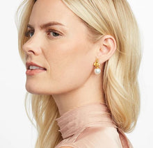 Julie Vos Bee Pearl Drop Earrings