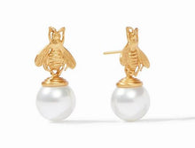 Julie Vos Bee Pearl Drop Earrings