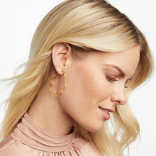 Julie Vos Gardenia Textured Hoop-Small Earrings