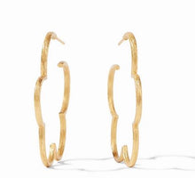 Julie Vos Gardenia Textured Hoop-Small Earrings