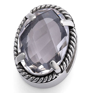 Lori Bonn "White Spritzer" slide charm