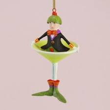 Oliver Martini Man mini ornament