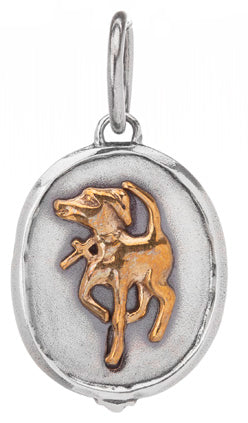 Waxing Poetic | Saint Francis Protect My Pet Charm