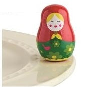 All Dolled Up Russian Nesting Doll  mini Nora Fleming
