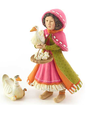 Patience Brewster Nativity Duck Egg  Girl