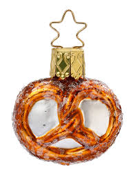 Inge-Glas Pretzel Ornament