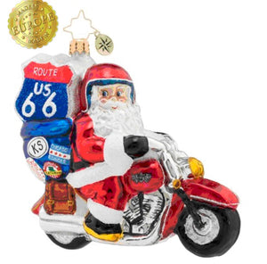 Motorcycle Nick! by Christopher Radko