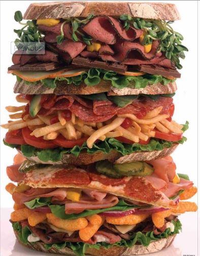 Puzzle 500 pc Snack Stack