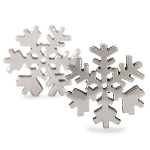 Snowflake pair of earring beads